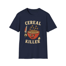 Load image into Gallery viewer, Funny Cereal Killer T-Shirt for Food Lovers