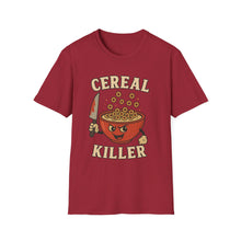 Load image into Gallery viewer, Funny Cereal Killer T-Shirt for Food Lovers