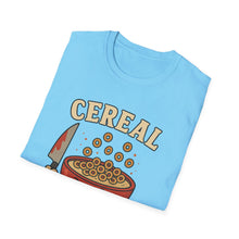 Load image into Gallery viewer, Funny Cereal Killer T-Shirt for Food Lovers