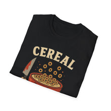 Load image into Gallery viewer, Funny Cereal Killer T-Shirt for Food Lovers