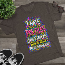 Load image into Gallery viewer, I Hate Pre-Exhausted Gym Perverts Funny Workout T-Shirt