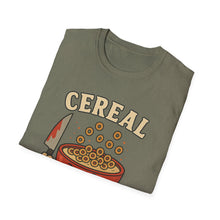 Load image into Gallery viewer, Funny Cereal Killer T-Shirt for Food Lovers