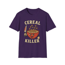 Load image into Gallery viewer, Funny Cereal Killer T-Shirt for Food Lovers