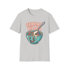 Load image into Gallery viewer, Cereal Killer Unisex Softstyle T-Shirt - Funny Graphic Tee for Breakfast Lovers