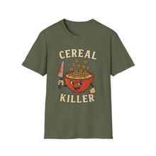 Load image into Gallery viewer, Funny Cereal Killer T-Shirt for Food Lovers