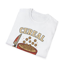 Load image into Gallery viewer, Funny Cereal Killer T-Shirt for Food Lovers