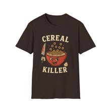 Load image into Gallery viewer, Funny Cereal Killer T-Shirt for Food Lovers