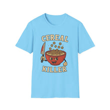Load image into Gallery viewer, Funny Cereal Killer T-Shirt for Food Lovers