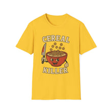 Load image into Gallery viewer, Funny Cereal Killer T-Shirt for Food Lovers
