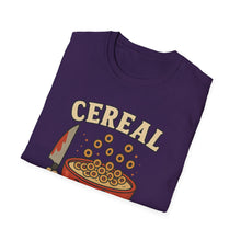 Load image into Gallery viewer, Funny Cereal Killer T-Shirt for Food Lovers