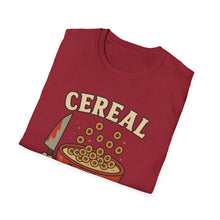 Load image into Gallery viewer, Funny Cereal Killer T-Shirt for Food Lovers