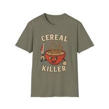 Load image into Gallery viewer, Funny Cereal Killer T-Shirt for Food Lovers