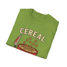 Load image into Gallery viewer, Funny Cereal Killer T-Shirt for Food Lovers