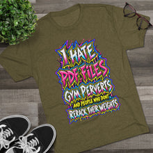 Load image into Gallery viewer, I Hate Pre-Exhausted Gym Perverts Funny Workout T-Shirt