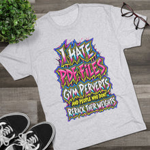 Load image into Gallery viewer, I Hate Pre-Exhausted Gym Perverts Funny Workout T-Shirt