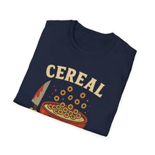 Load image into Gallery viewer, Funny Cereal Killer T-Shirt for Food Lovers