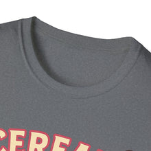 Load image into Gallery viewer, Cereal Killer Unisex Softstyle T-Shirt - Funny Graphic Tee for Breakfast Lovers
