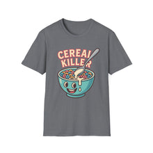 Load image into Gallery viewer, Cereal Killer Unisex Softstyle T-Shirt - Funny Graphic Tee for Breakfast Lovers
