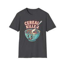 Load image into Gallery viewer, Cereal Killer Unisex Softstyle T-Shirt - Funny Graphic Tee for Breakfast Lovers
