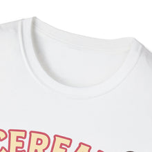 Load image into Gallery viewer, Cereal Killer Unisex Softstyle T-Shirt - Funny Graphic Tee for Breakfast Lovers
