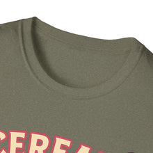 Load image into Gallery viewer, Cereal Killer Unisex Softstyle T-Shirt - Funny Graphic Tee for Breakfast Lovers
