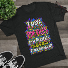 Load image into Gallery viewer, I Hate Pre-Exhausted Gym Perverts Funny Workout T-Shirt
