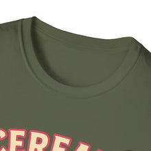 Load image into Gallery viewer, Cereal Killer Unisex Softstyle T-Shirt - Funny Graphic Tee for Breakfast Lovers
